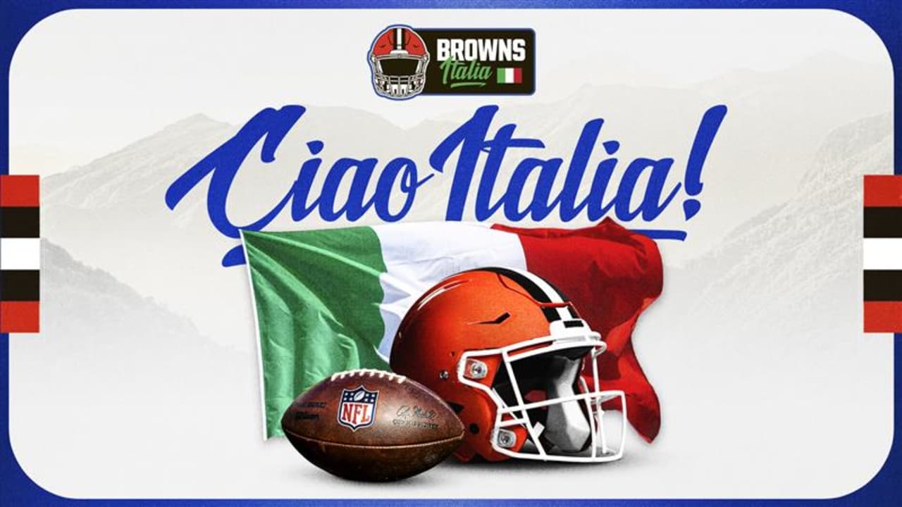 The Cleveland Browns have been awarded the marketing rights in Italy through the NFL's Global Markets Program