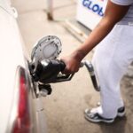 A gas station in Manhattan New York on March 31, 2026.